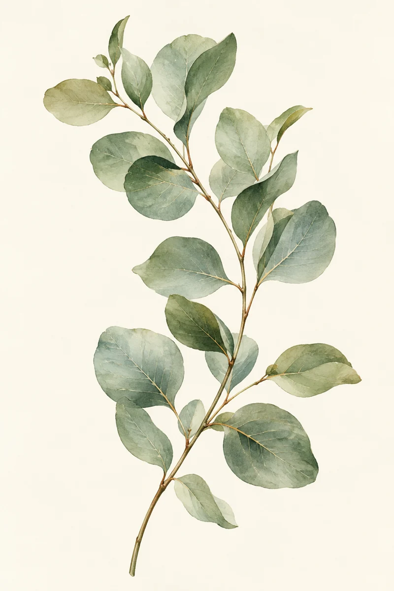 Botanical Study, coordinated artwork 1