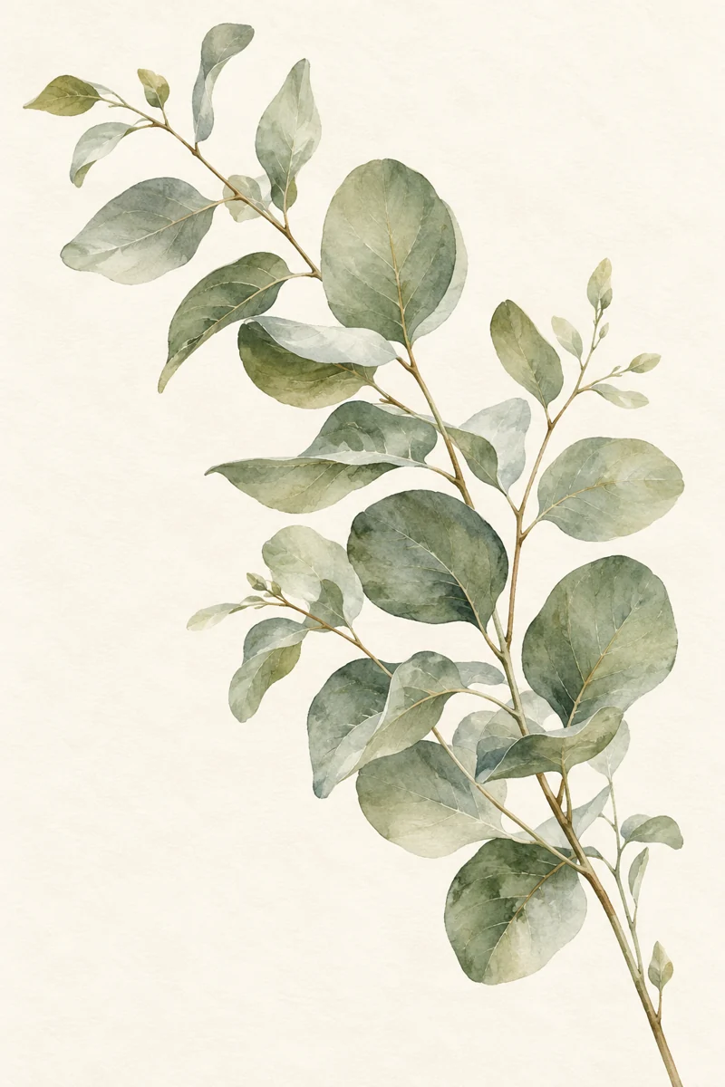 Botanical Study, coordinated artwork 2