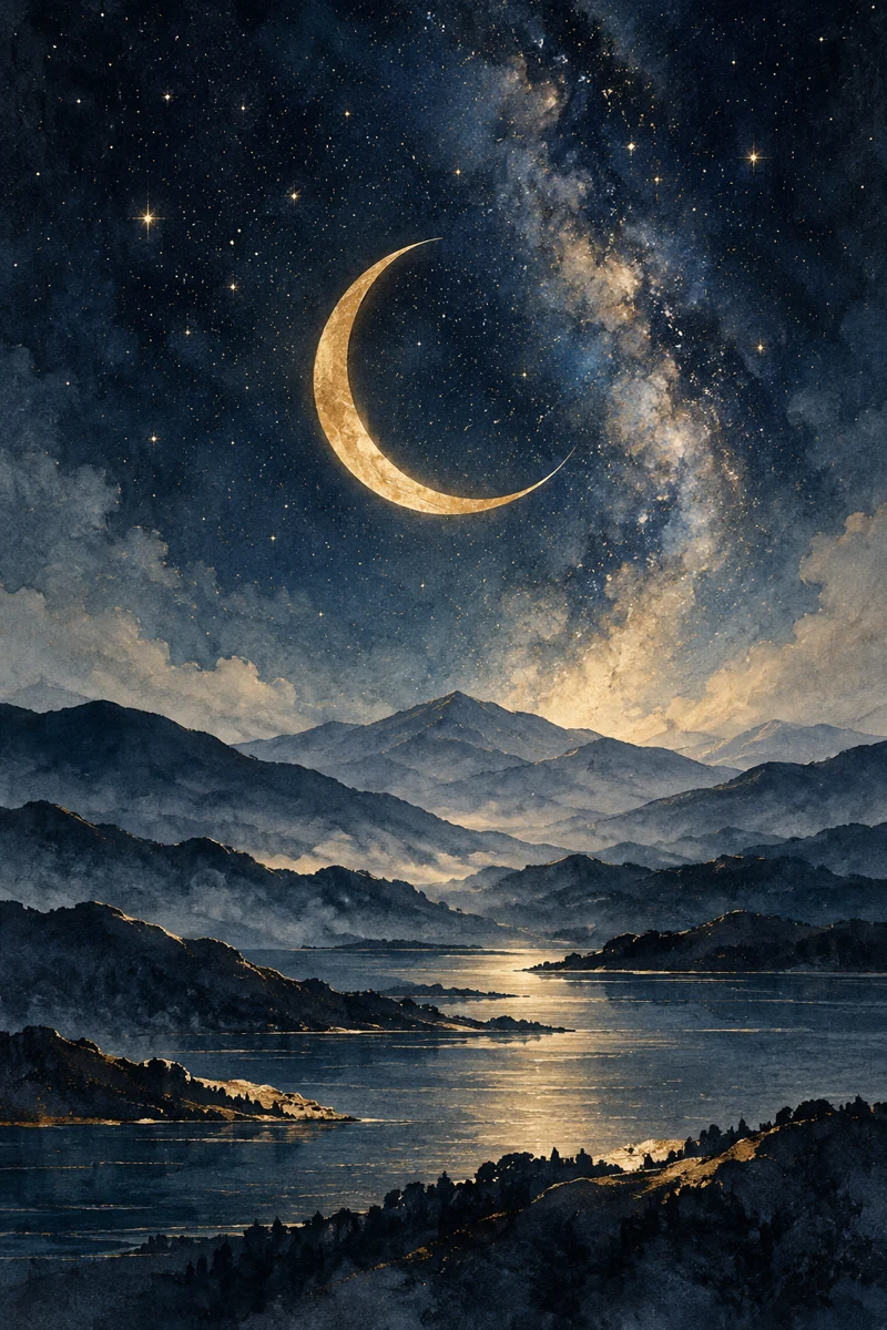 Night Atlas, coordinated artwork 1