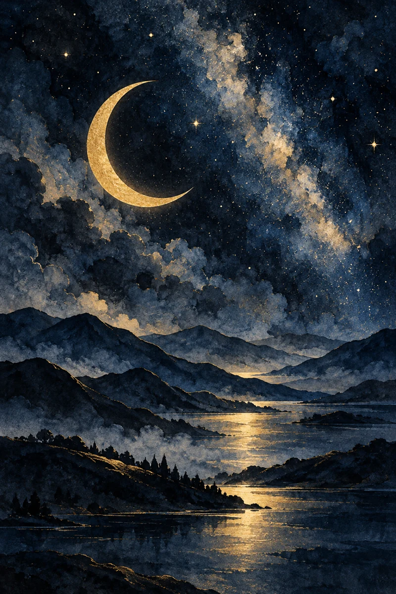 Night Atlas, coordinated artwork 3
