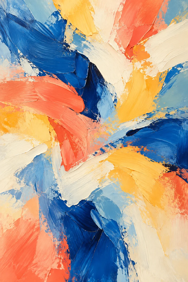 Colour in Motion, coordinated artwork 1