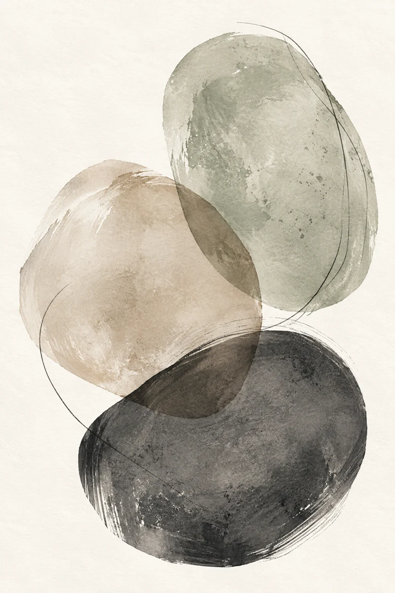 Quiet Forms, coordinated artwork 2