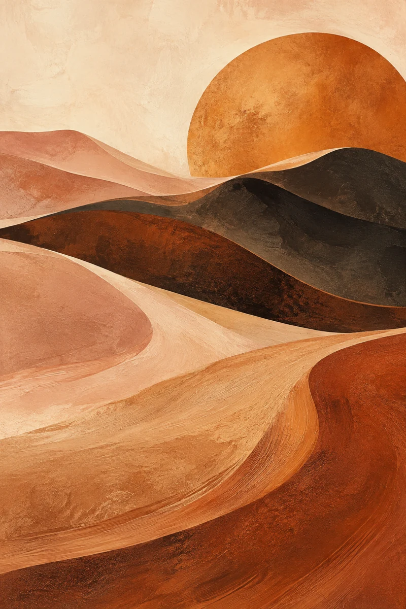 Desert Rhythm, coordinated artwork 3